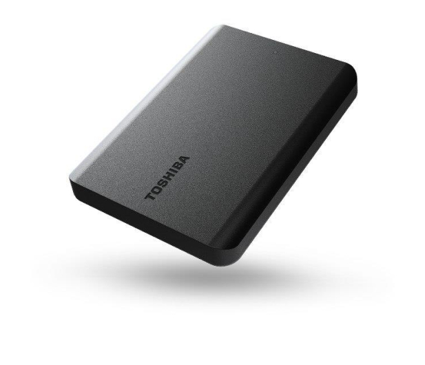 TOSHIBA CANVIO BASICS 1TB USB 3.2 2,5" Czarny HDTB510EK3AA - 1150369 - zdjęcie 2